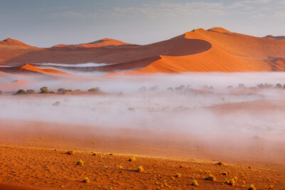 Dünen von Sossusvlei in Namibia