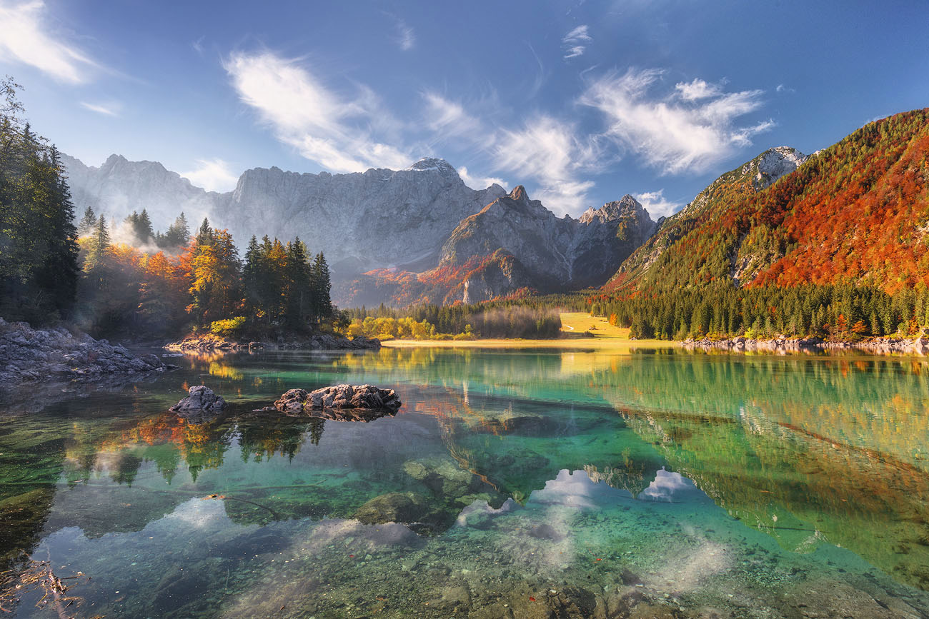 See in den Alpen